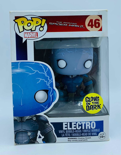 ### Funko Pop Amazing Spider-man 2 Electro 46 Gitd ### (Usado)