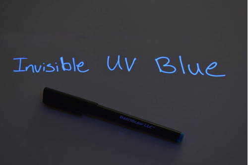 3 x Tipo Sharpie Tinta Invisible Uv Marking Pen Marcador