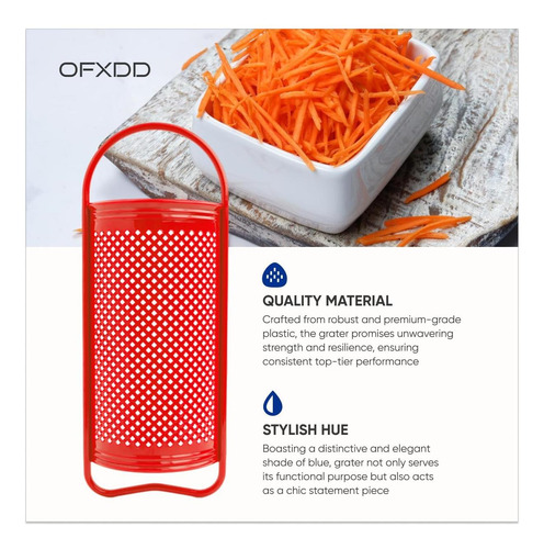 Rallador De Ofxdd Graters De Plástico Para Cocina Con Mango
