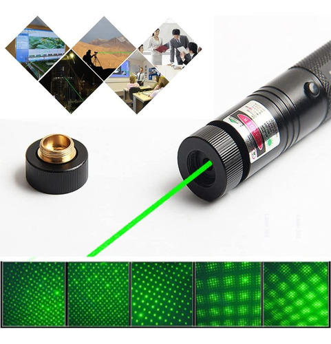 Verde Láser Recargable 20km 5000 Mw Alcance Línea Hot Warm Continua Cgq,con Usb