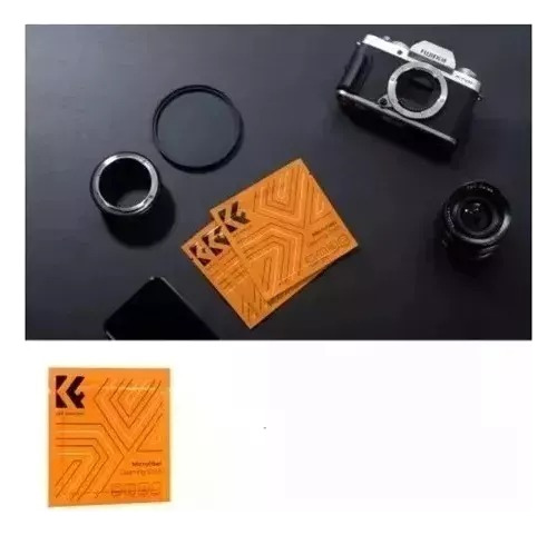 Tapa 52mm +elástico Protector+2 Paños Limpieza K&f Concept