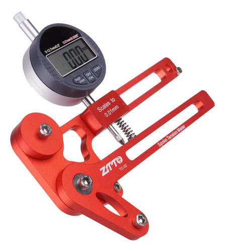Bicicleta Radios Medidor De Tensión Rojo Digital