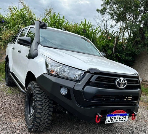 Kit Para-choques Hilux 19/23 Cabine Dupla Com Engate