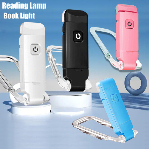 Luz Usb Recargable Con Clip Para Libros, Lectura Que Cuida L