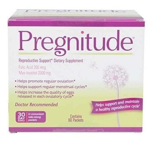 Support Pregnitude Reproductive 60 Prenatal Packets