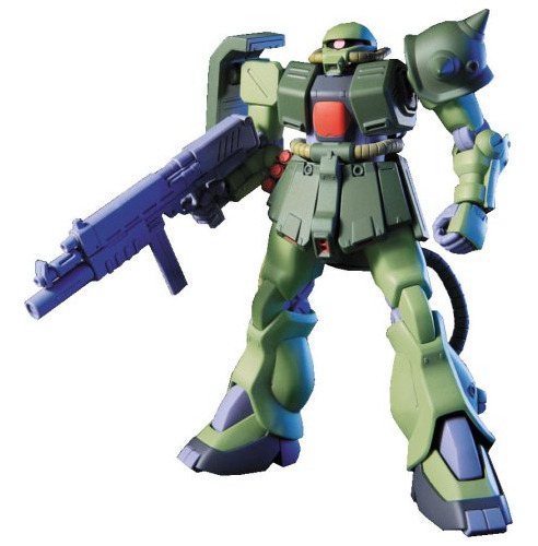 Bandai Hg 1/144 Model Kit Gundam Ms-06fz Zaku Ii Mobile Suit