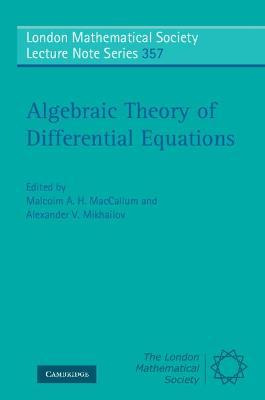 Libro Algebraic Theory Of Differential Equations - Malcol...