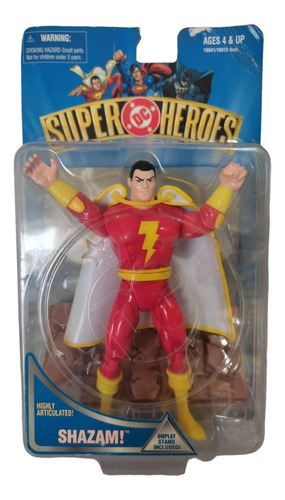 Shazam Liga De La Justicia Super Heroes Hasbro Vintage