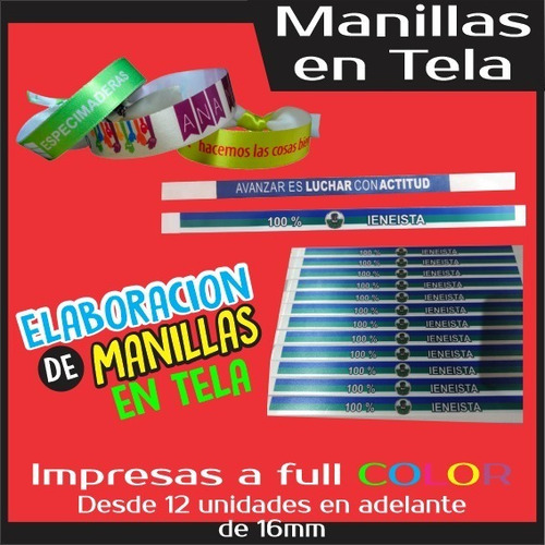 Manillas En  Tela