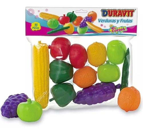 Bolsa Con Frutas Y Verduras Duravit 11 Piezas Playking