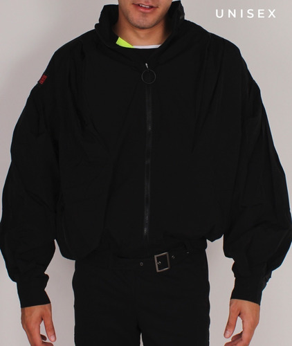 Imagen 5 de 9 de Li-ning Chamarra Unisex Negra Cierres Diseñador Original Fpx