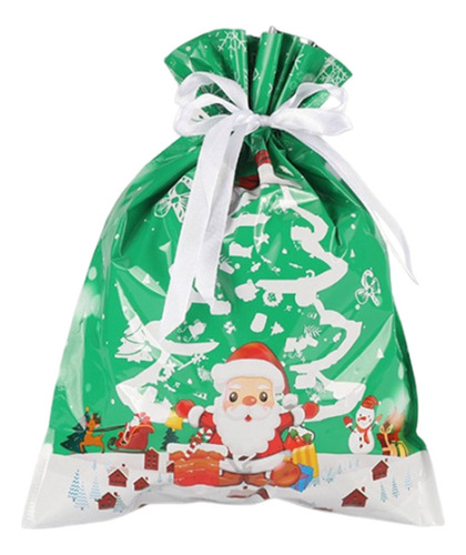 Bolsas De Regalo Con Cordones Navideños M 2024 New Christ 80