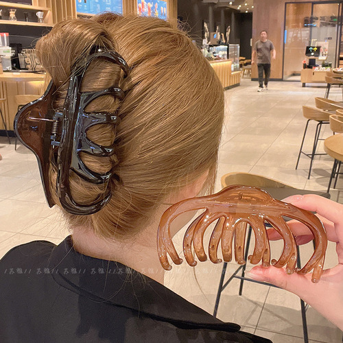 Pinzas Para El Pelo Para Mujer, Talla Grande, Estilo Francés