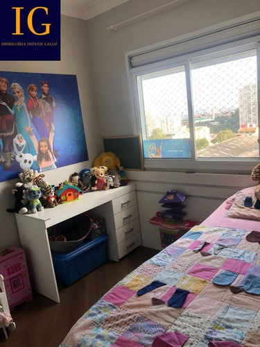 Imagem 24 de 30 de Apartamento Em São Caetano Com 144 Metros 3 Dormitórios 3 Vagas + Depósito - Cond- Isla - 68465263