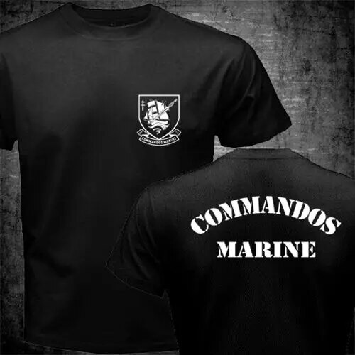 Camiseta Para Hombre, Operación Militar, Camisa Commandos Ma