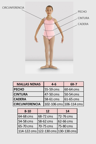 Malla De Entrenamiento Patín Artístico Dos Piezas Negro Lycra 12