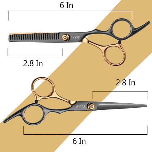 Kit De Tesouras Para Corte De Cabelo, Fcysy Professional...
