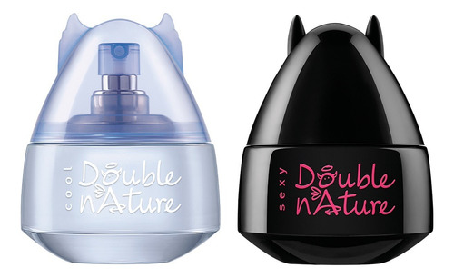 2 Diablito Jafra Mujer Double Nature Cool + Sexy