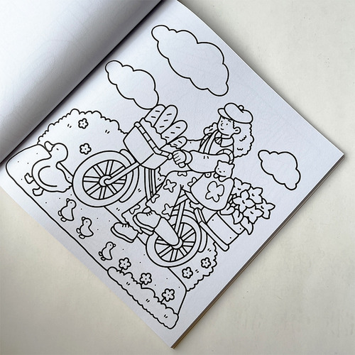 Libro Para Colorear Spooky Cutie, Tapa Blanda