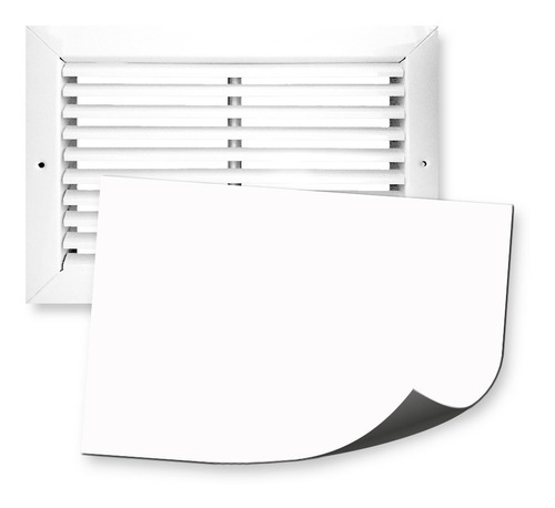 Rejilla De Ventilacion 30x20  + Tapa Ciega Imantada