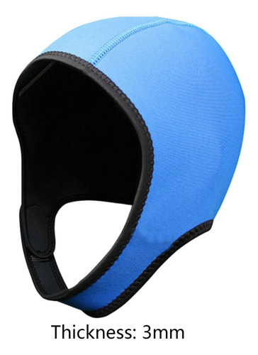 Gorro De Buceo Con Capucha, Gorro De Surf De Neopreno Azul