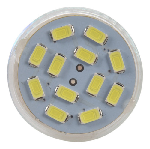 Foco Led Gu4 (mr11) De 6 W, 12 Smd 5730, 570 Lm, 12 V