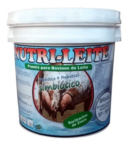 Nutri Leite 20 Kg - Aumenta Leite, Controle De Mastite E Ccs