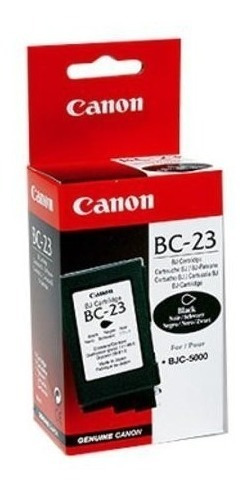 Tinta Y Cabezal Canon Bc 23 Negro Original