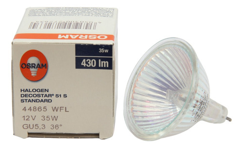 Foco Osram Mr16 Halógeno Decostar 35w 12v Wfl 44865