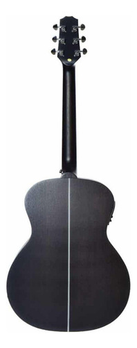 Violão Seizi Nagoya Eletroacústico Open Pore Black Com Bag