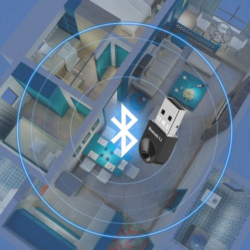Mini Bluetooth Portátil Alta Compatibilidad Adaptador De Ordenador 5.3+edr Usb Ej4