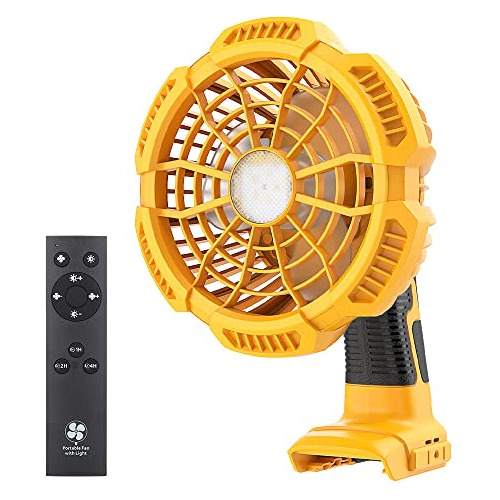 Ventilador Portátil Hipoke Para Batería Dewalt 20v, Industri