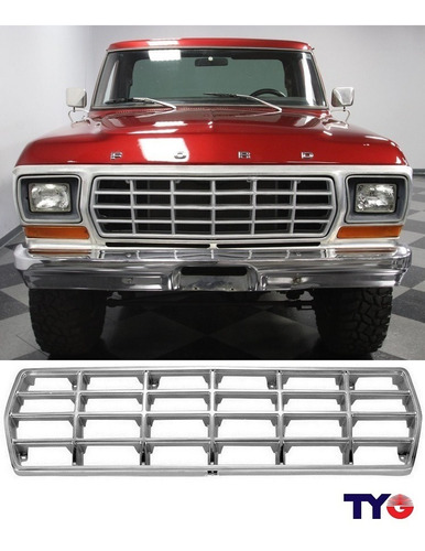 Parrilla Ford F-100 / F-350 (1978-1979) - Gris