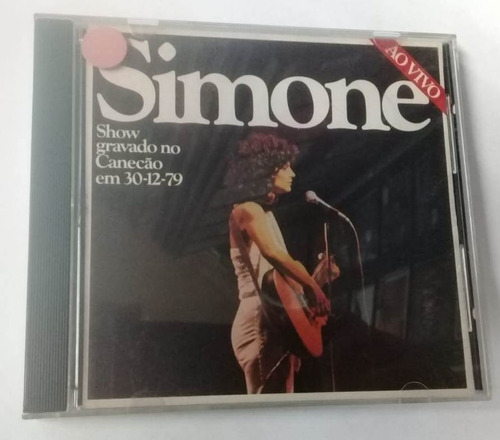 Simone Ao Vivo  Show Gravado No Canecão Em 30-12-79 Cd Kktus