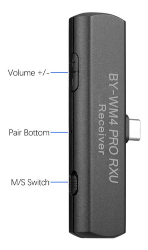 Imagem 10 de 10 de Microfone Boya By-wm4 Pro K5 Usb-c P/ Smartphones