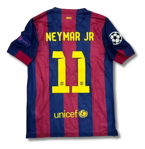 Jr Neymar Barcelona FC 14/15 Brasil BlackHype – Legend 14-15 Barcelona Jr Neymar Camisa ユニフォーム ウェア