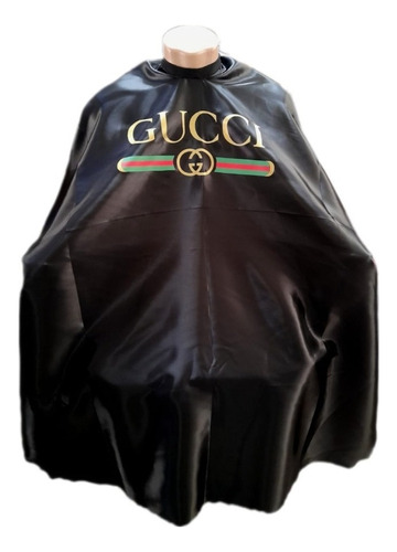 Capa De Corte Gucci Cetim Para Barbeiro Premium Guccii