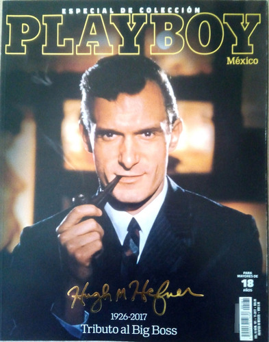 Revista Playboy. Hugh Hefner: 1926-2017 Tributo Al Big Boss (Usado)