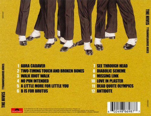 Cd Tyrannosaurus Hives (the Hives) Estándar