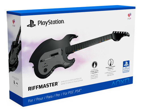 Pdp Riffmaster Controlador De Guitarra Inalámbrico Ps4 Ps5