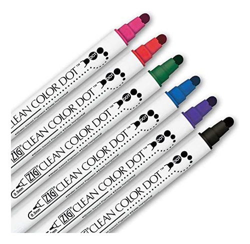 Marcadores Doble Punta Punto Color Limpio Kuretake