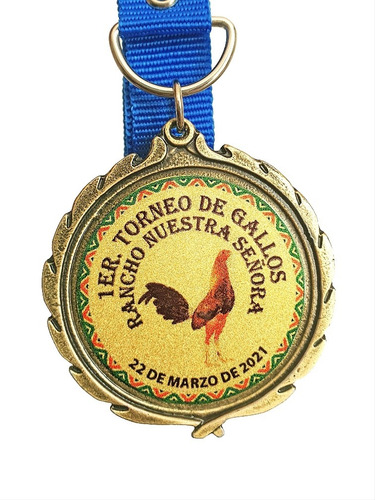 Medallas Personalizadas Con Placa 60
