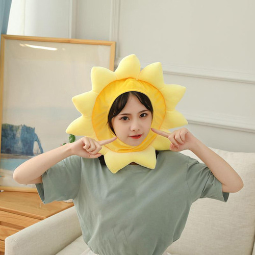 . Sombrero Divertido De La Flor De La Felpa Sombrero Del