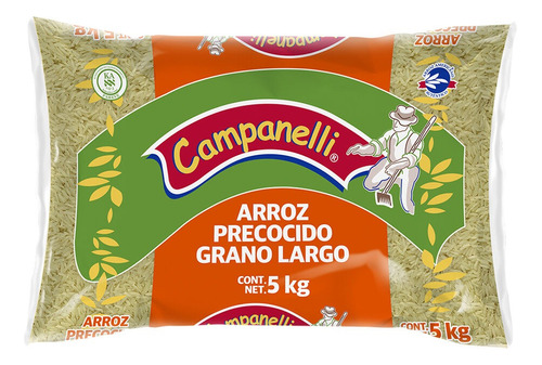 Arroz Precocido Campanelli 5 Kg