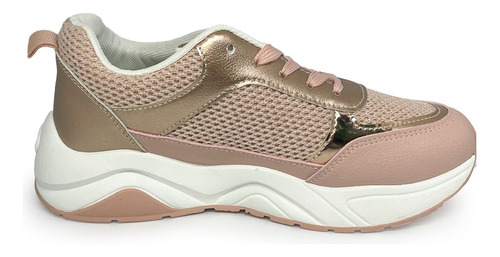 Tenis Mujer Marca Via Spring Color Rosado