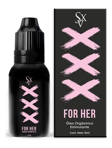 Gel Lubricante Sexitive Xxx For Her Oleo Orgasmico
