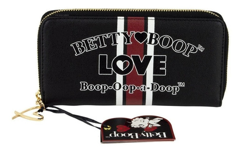 Carteira Feminina Betty Boop Coleção Navy Espaçosa Estilosa