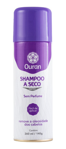Shampoo A Seco Ouran Sem Perfume 260ml