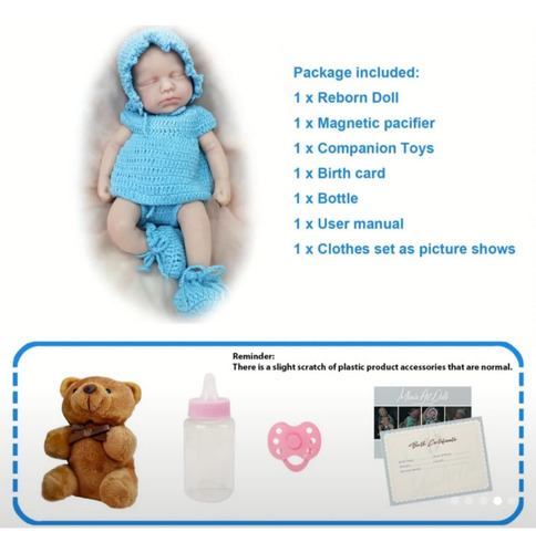 Bebé Reborn Original Silicona Sólida Realista Boy Tony Doll