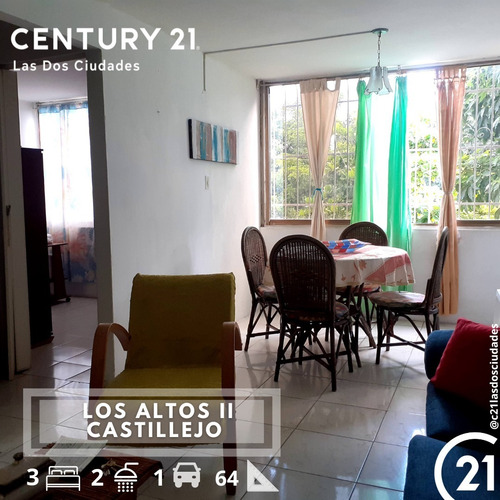 Imagen 1 de 15 de Apartamento En Los Altos Ii, Castillejo, Guatire, Estado Miranda. Mm